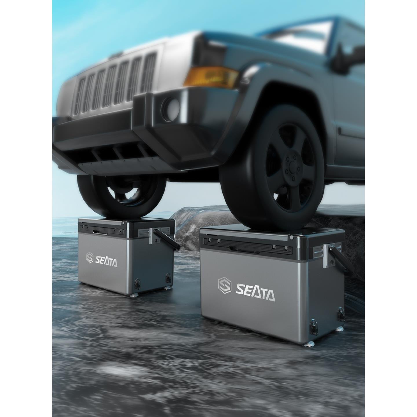 New paragraph 2023, full fishing box, multi-purpose fishing tank, super-lightly fitted fishing gear tank